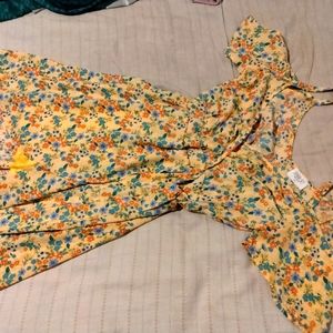 Sienna Sky yellow and floral dress